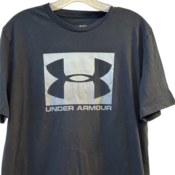 Under Armour Men's Graphic Print T-Shirt Black Size M Crew Neck - Picture 2 of 6